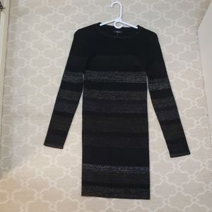 Black Stripped Dress